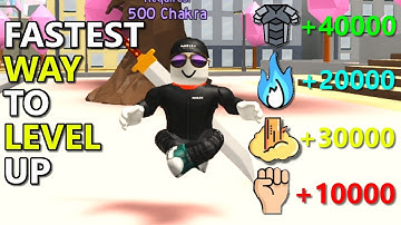 HOW TO LEVEL UP FAST Anime Fighting Simulator Roblox