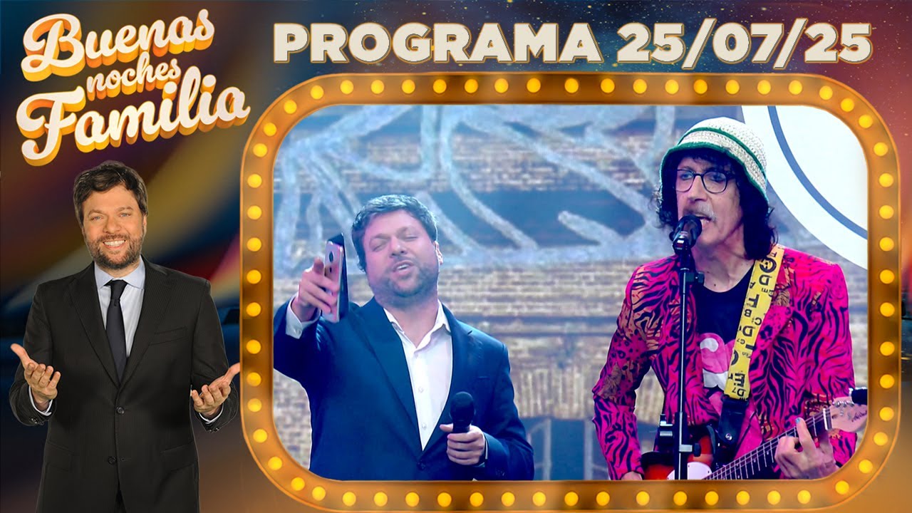 BUENAS NOCHES FAMILIA - Programa 25/07/25 - INVITADO: PATRICIO ALBACETE