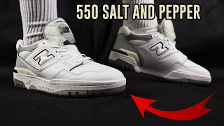 IS THE NEW BALANCE 550 SALT AND PEPPER WORTH IT?!