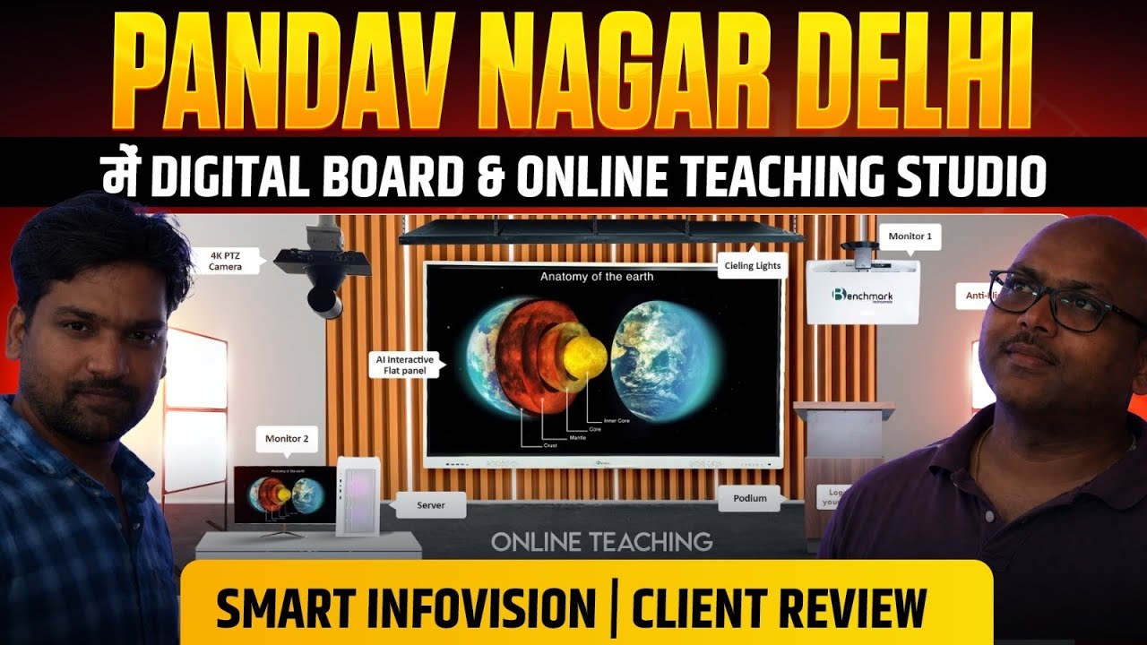 Digital Board & Online Teaching Studio in Pandav Nagar, Delhi | Smart ...