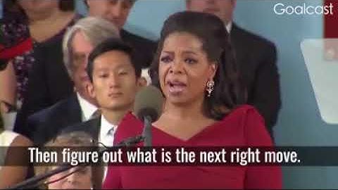 Oprah Winfrey - There is no such thing as failure