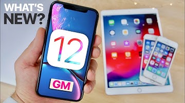 iOS 12 GM Released! What