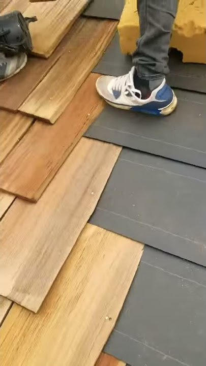 Cedar Shake Installation