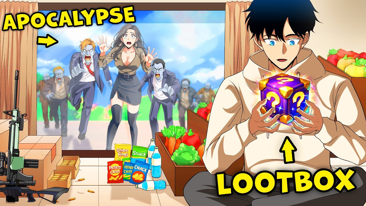 He Opens Loot Boxes in His Safe Hideout While His Ex-GF Is Outside with Zombies! - Manhwa Recap