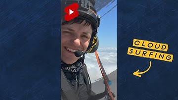 Cloud Surfing, What A View! #Shorts