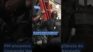 Military Police find Comando Vermelho surveillance cameras in Vila Kennedy