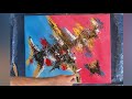 Easy abstract acrylic painting demonstration  segui fabien