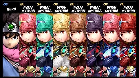 Hero VS Pyra Mythra and Pyra and Pyra and Pyra and Pyra and Pyra and Pyra and Pyra Smash Ultimate
