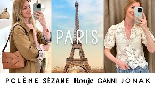 PARIS VLOG ♡ Shopping at Polene Paris, Sezane, Rouje, & Other Stories, Jonak & GANNI 🇫🇷 Shop with me