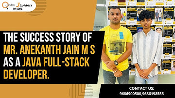 The Success Story Of Ms. Thanmaya K P as a Java Full-Stack Developer.