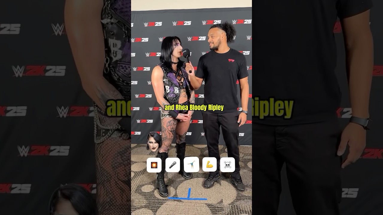 Rhea Ripley loves CM PUNK 😂