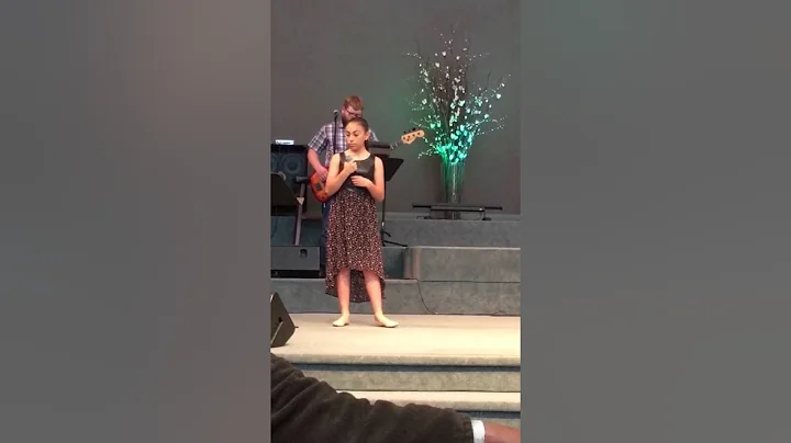 Gianna Marie DiGiulio, age 12 singing Emmanuel