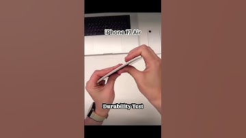 iPhone 17 Air Durability Test in 30 Seconds 🔥