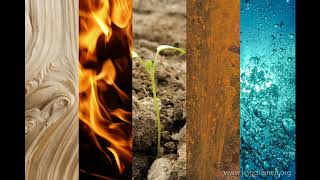 Los 5 elementos o movimientos: fuego, tierra, metal, agua, madera - Música binaural