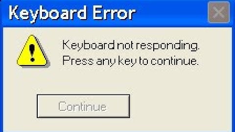 DCS Keyboard suddenly stops working