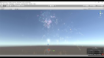 fireworks unity 3d project