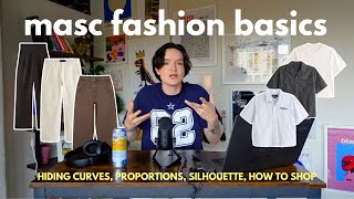 how to dress for a masc silhouette // a guide for masc lesbians & queer people