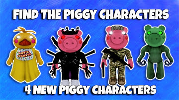 ROBLOX - Find The Piggy Characters - 4 New Piggy Characters