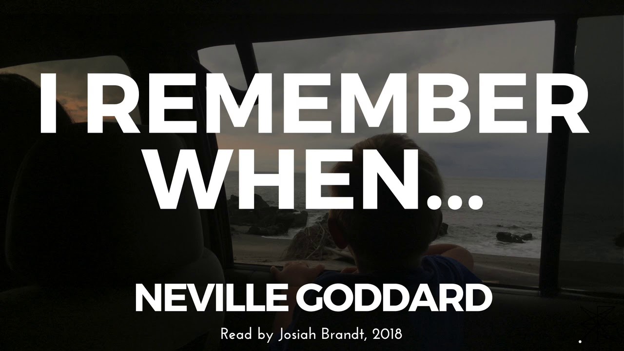 Neville Goddard: 