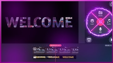 Cinematic Mask Text In Kinemaster | Tutorial on REVEAL Text | Text Video Background in Kinemaster |