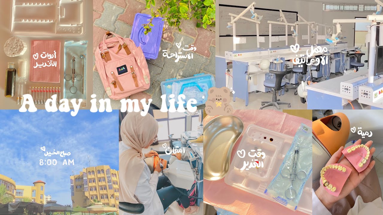 ڤلوج | يوم في حياتي كطالبة طب أسنان 🦷 A day in my life as a dental student