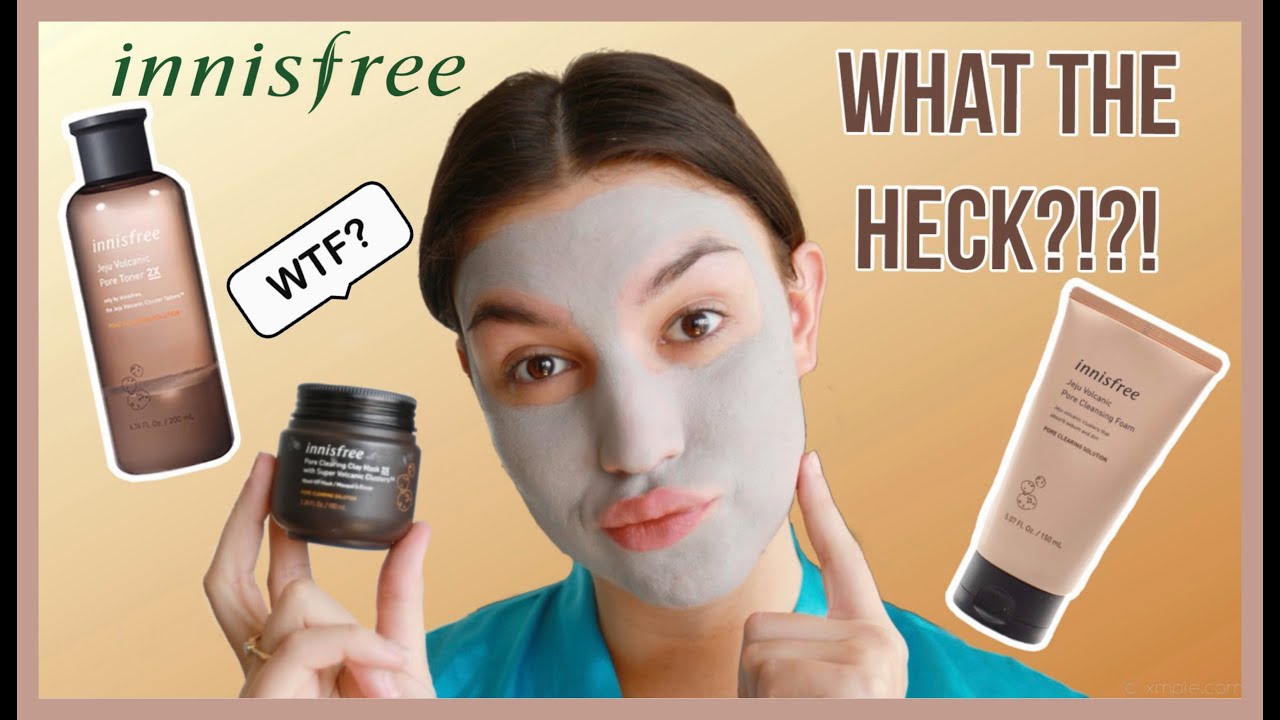 innisfree clay cleanser