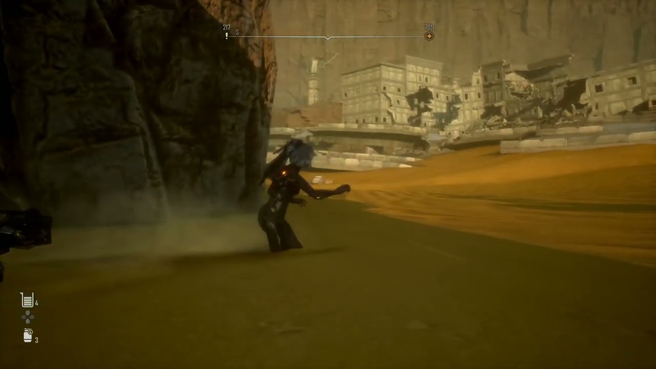 Found the random sand whirlpool in Stellar Blade.. watch yourself! 😂 instadeath