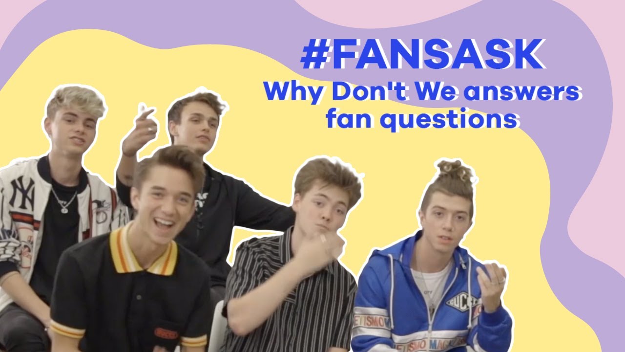 #FANSASK: Why Don't We answers questions from Limelights