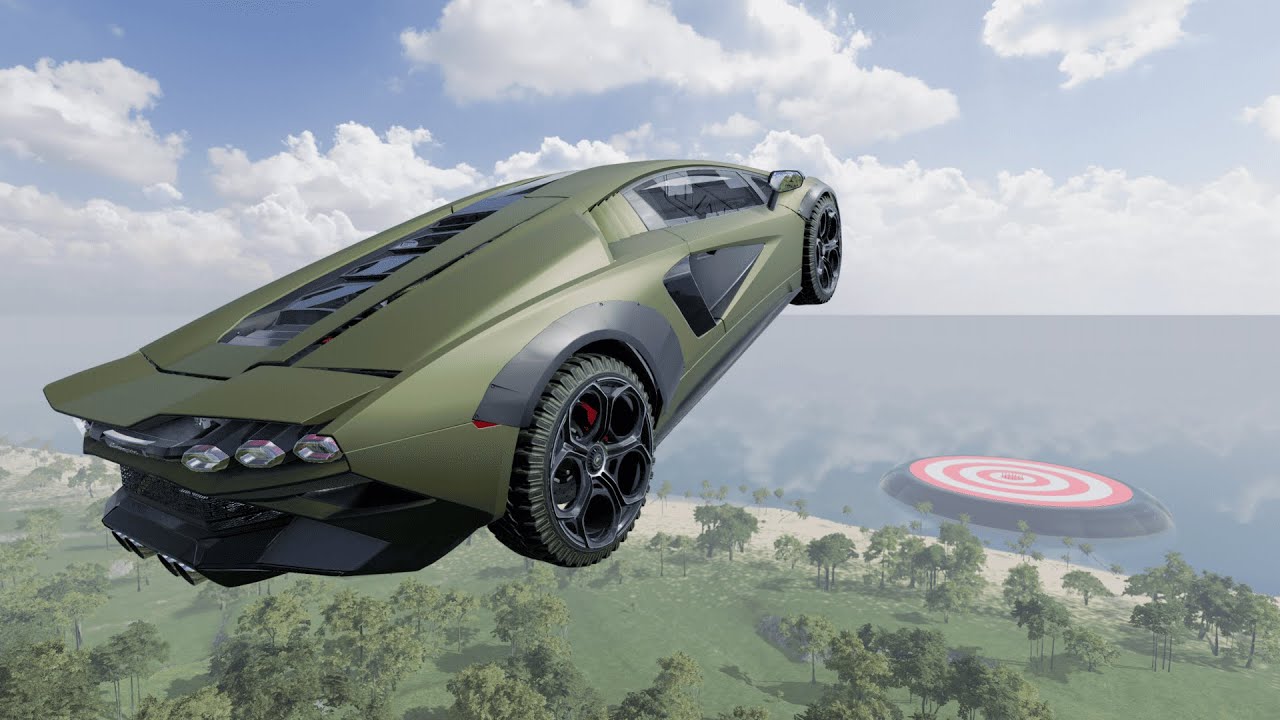 Epic High Speed Car Jumps #2 – BeamNG Drive | CrashDriveZone