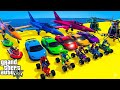 Respawn Challenge! Superheroes Face the Deadly Shark Ocean in GTA