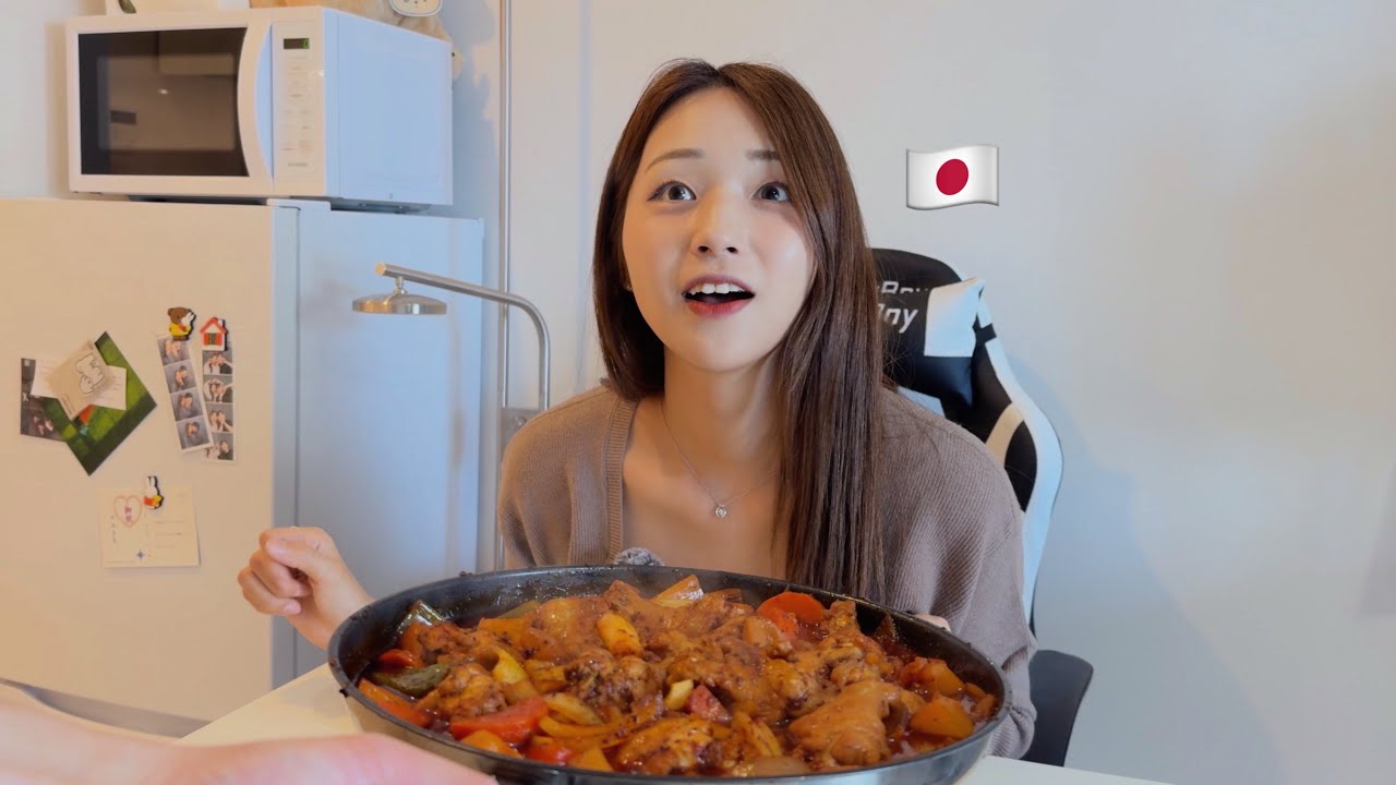 치킨 좋아하는 일본인 아내에게 닭볶음탕을 해줬더니..