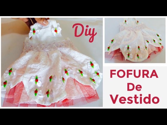 APRENDA A FAZER VESTIDO para BARBIE - Diy - Risoleta 