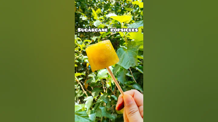 sugarcane popsicle at home 😍 #summerspecial #shorts #shortsfeed #shortsvideo #ytshorts #viral