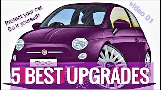 FIAT 500 . Easy upgrades. No special tools required!