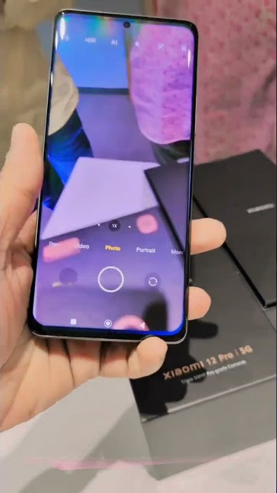 Xiaomi 12 Pro 5G Unboxing