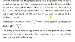 Example  OF Measuring Efficiency Of Algorithm-Computer Science Grade 9