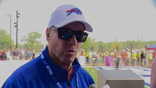 Bills legend Jim Kelly talks stadium health after stroke