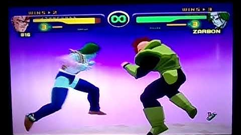 Dragon Ball Z Budokai(Gamecube)-Android 16 vs Zarbon