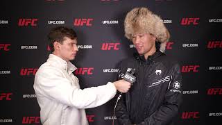 UFC 296: Шавкат Рахмонов - Интервью после боя