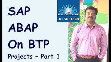 SAP ABAP on BTP Projects Part 1