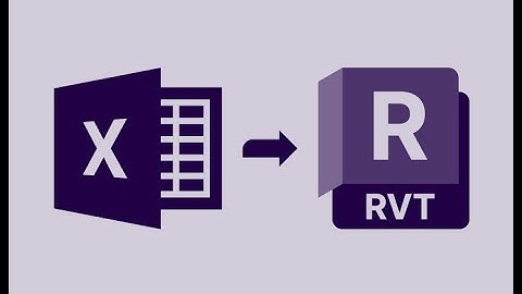 How to import a schedule data from Excel to Revit