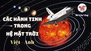 Các hành tinh trong hệ mặt trời bằng tiếng Anh