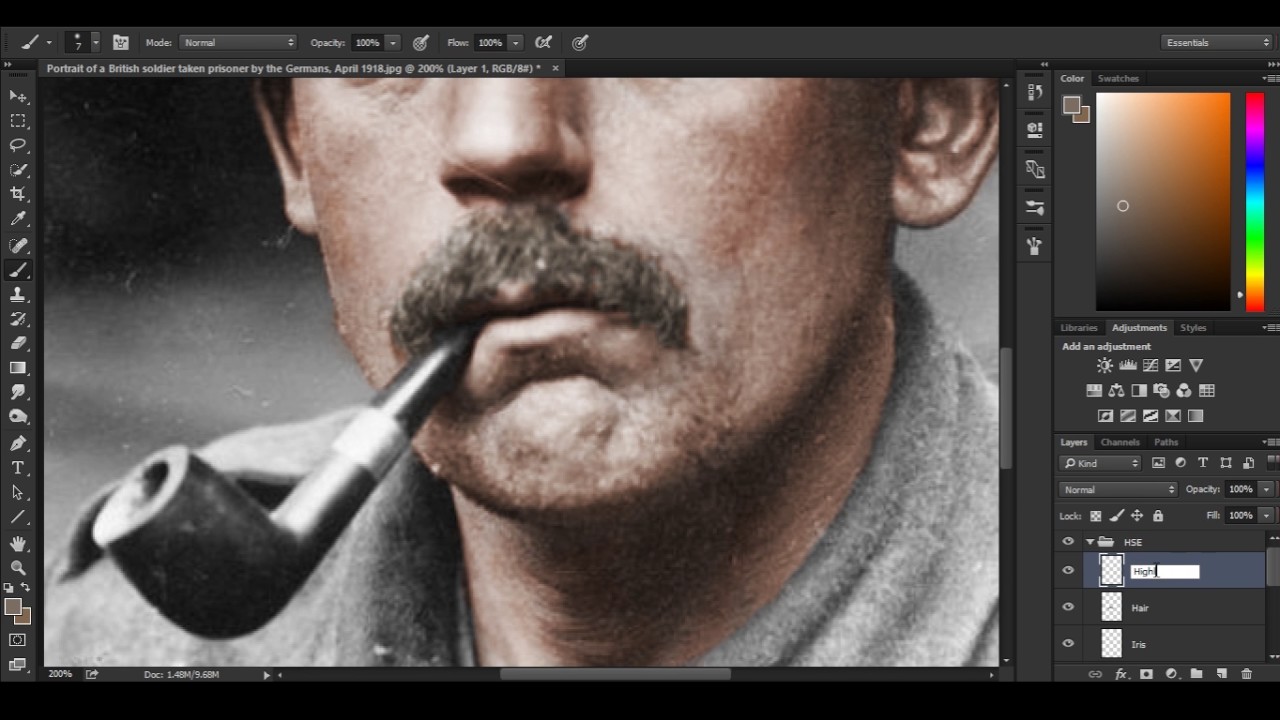 Picture of a British PoW | Speed Colour