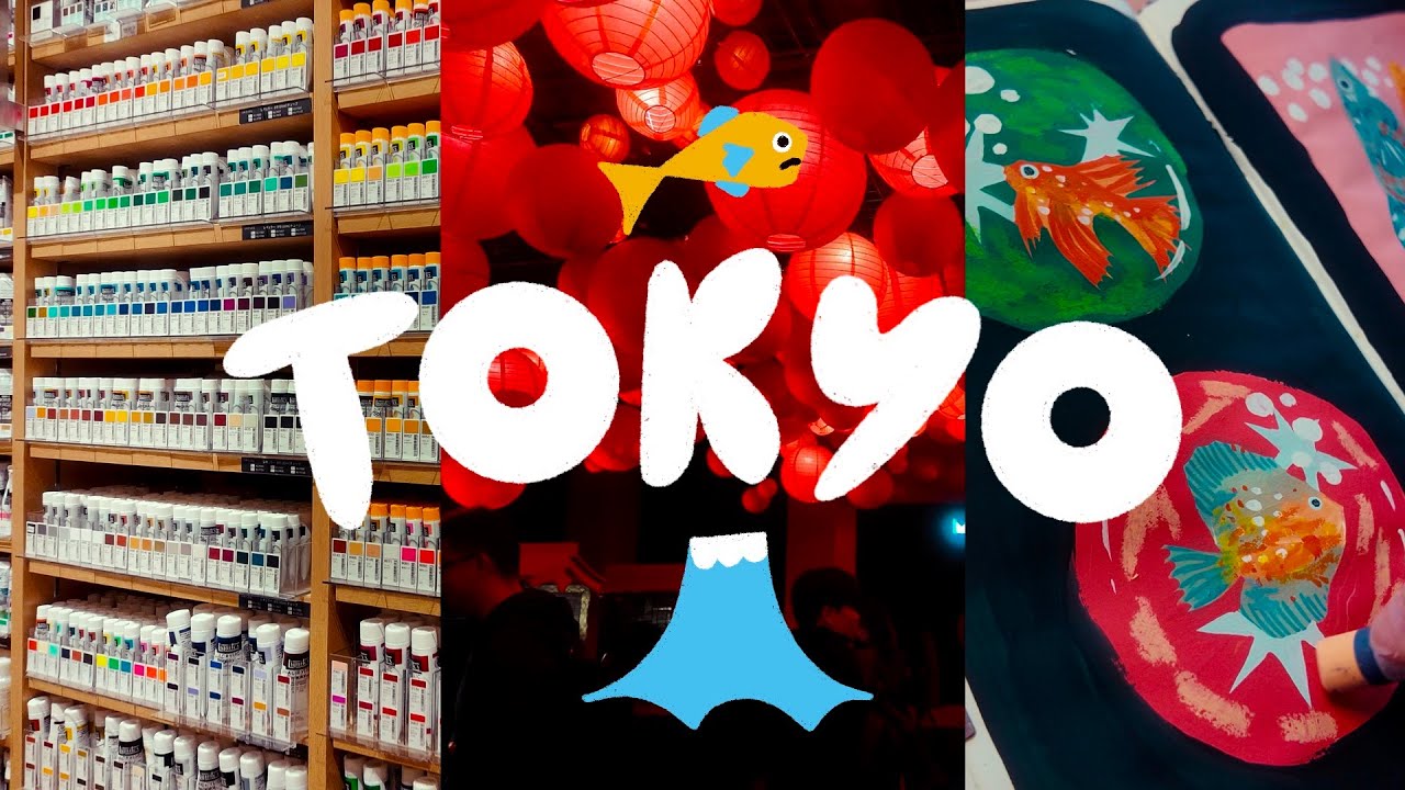 tokyo art adventure 🎨 sketchbook vlog for freelance artists & students (gundams & aquariums!)