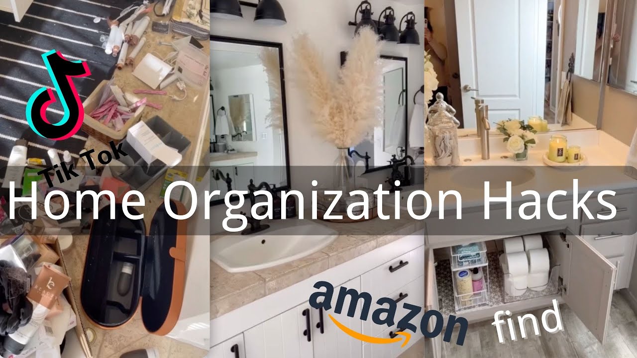22 Amazon Organization Must Haves｜Tiktok home organization hacks | tiktok make me buy it - YouTube