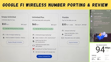 Google Fi Wireless-nummeroverdracht en beoordeling