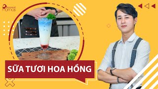 Top 5 cách làm sữa tươi hoa hồng mới nhất năm 2022