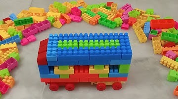 Satisfying DIY Bus/ASMR/Building Blocks/block game Lego block #asmr#asmrsounds#buildingblocks
