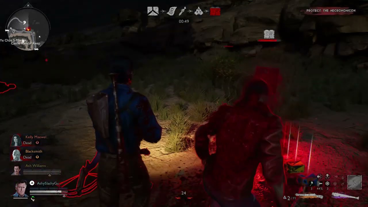 Evil Dead: The Game El Jefe the shotgun!