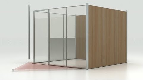 60 Glass Partition Booth Installation Video